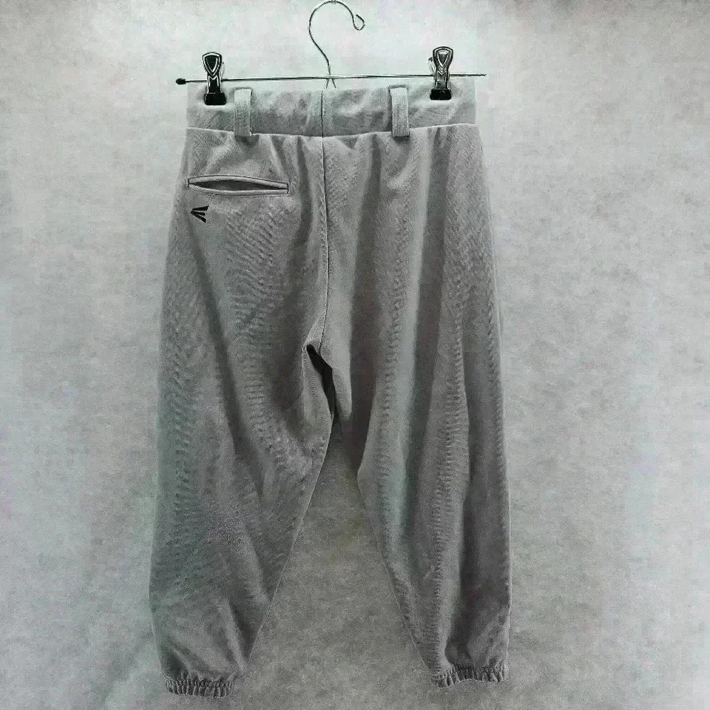 Easton Youth Large‎ Baseball Pants Cropped Length Grey - Picture 2 of 10